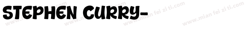 Stephen Curry字体转换